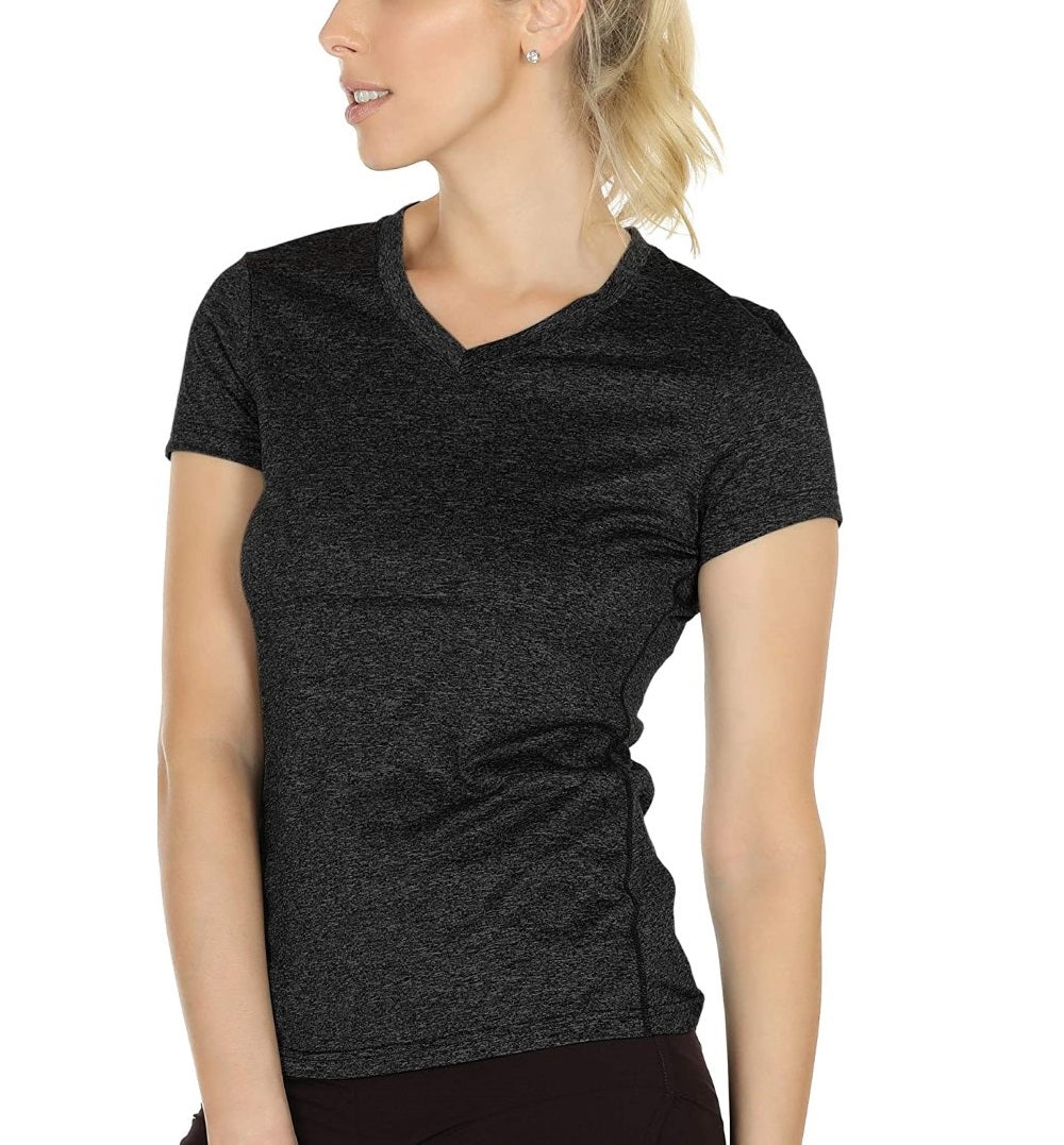 Dry Fit Short Sleeve Crew Neck T-Shirt (Curvy Sizes are available)